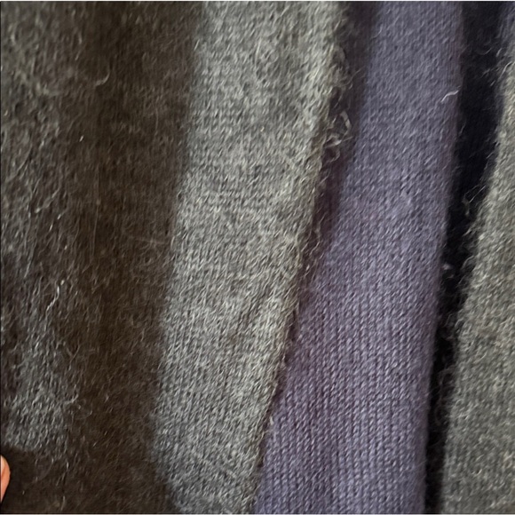 RED Valentino Dark Gray Soft Mohair Long Cardigan NEW